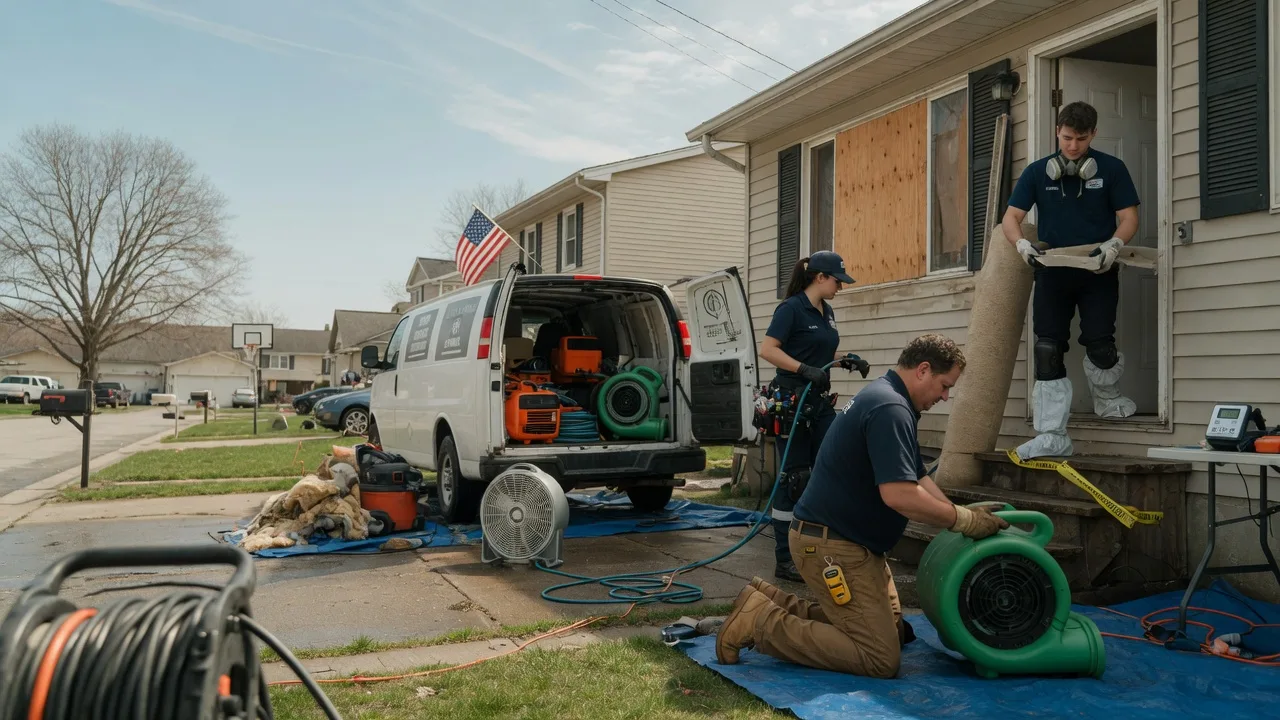 Water Damage Restoration in Bevier, MO near me